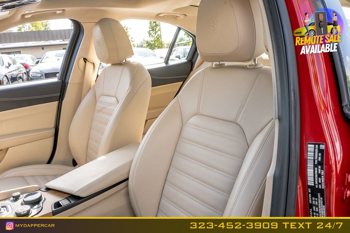 Used 2018 Alfa Romeo Giulia Ti w/ Quick Order Package 22Z Lusso image 13