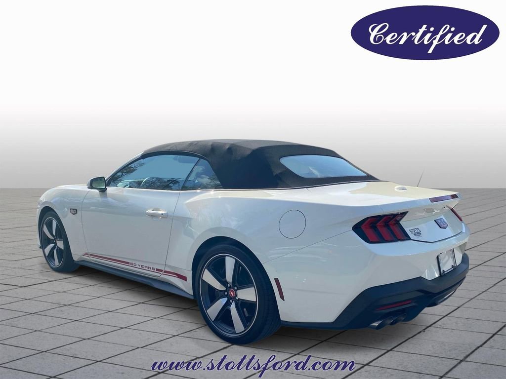 Certified 2025 Ford Mustang GT Premium w/ 60th Anniversary Package image 4