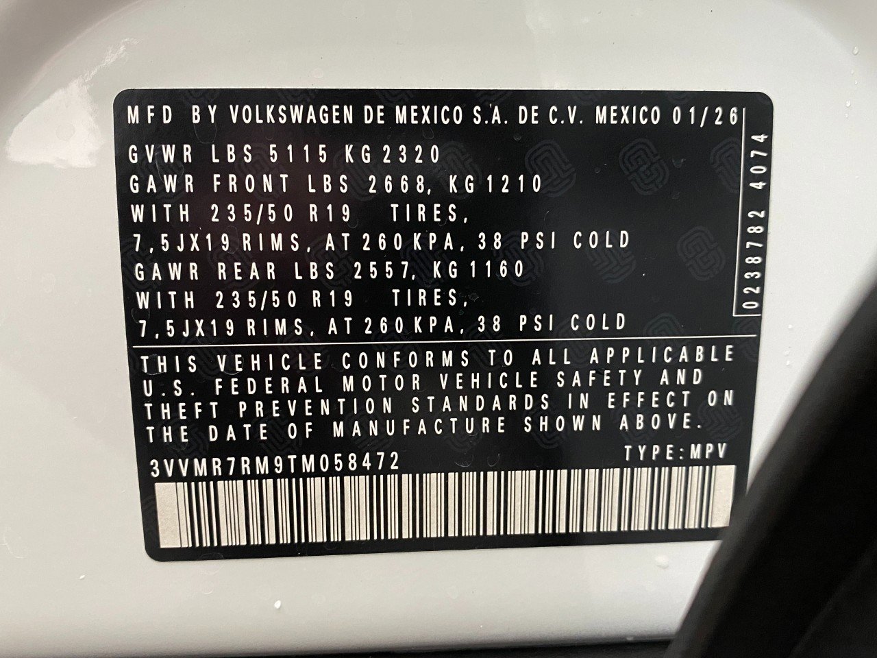 New 2026 Volkswagen Tiguan SE image 31