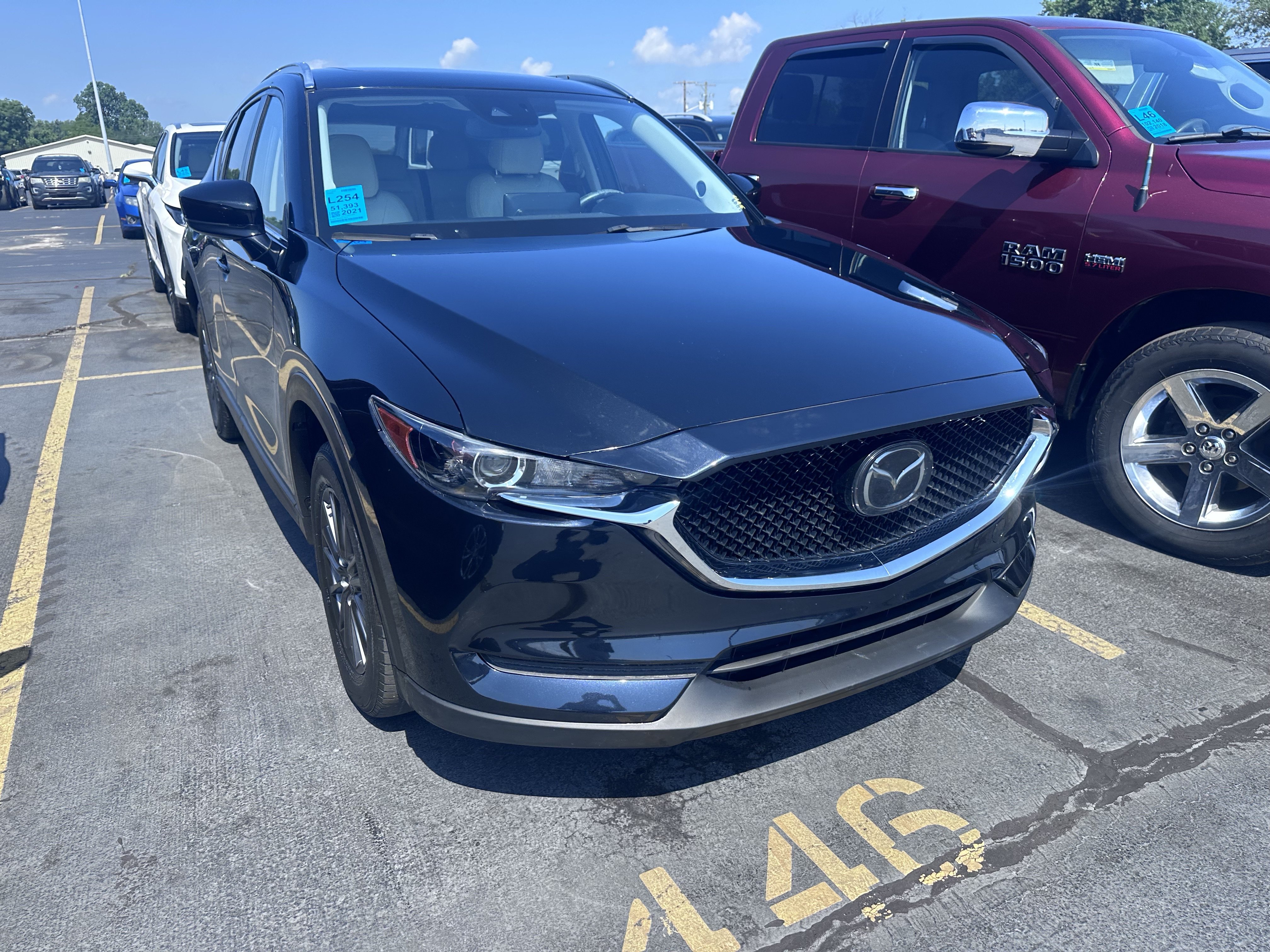 Used 2021 MAZDA CX-5 Touring w/ Touring Preferred SV Package AWD/4WD image 3