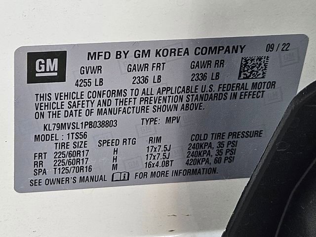 Used 2023 Chevrolet TrailBlazer ACTIV w/ Sun and Liftgate Package FWD image 16