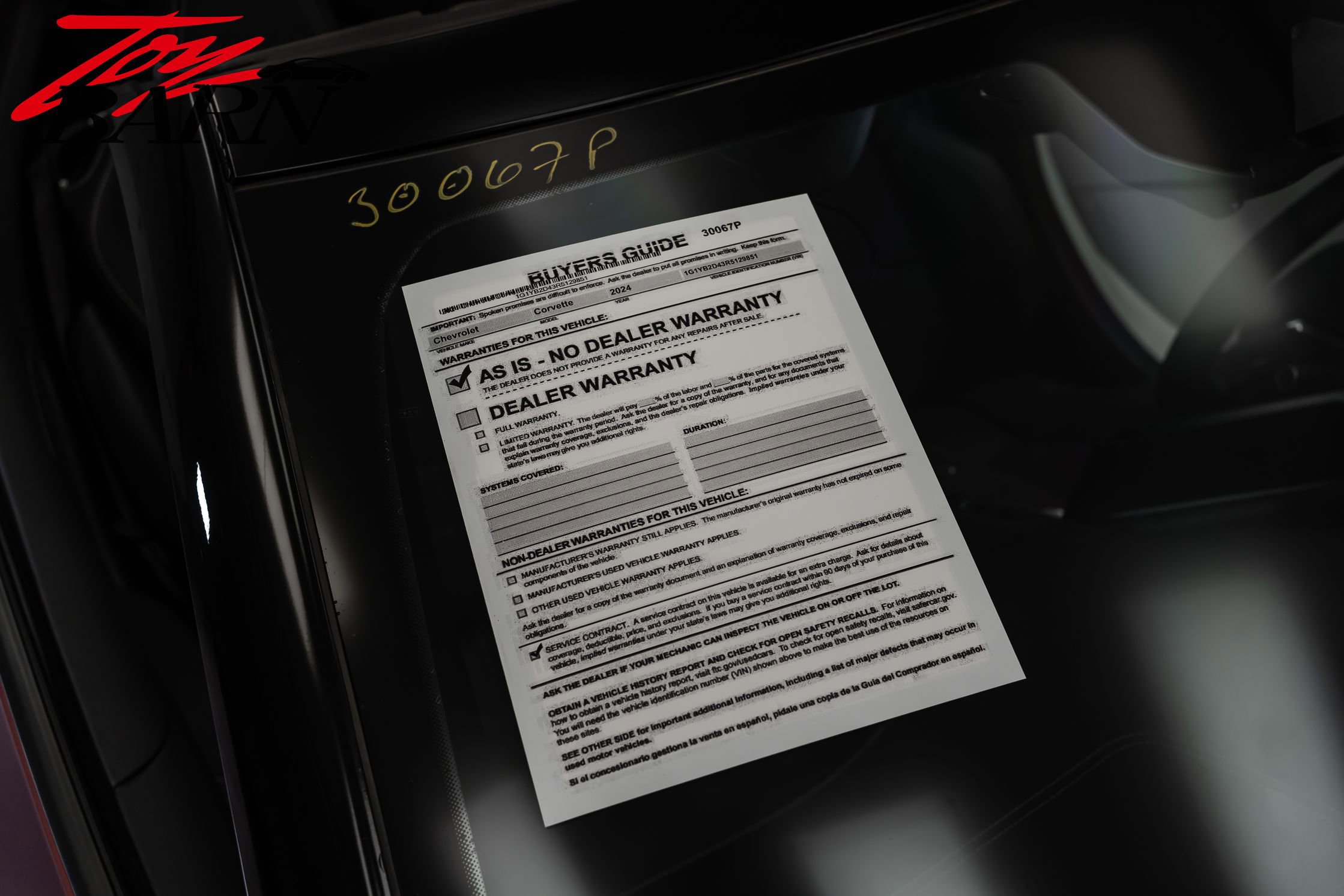 Used 2024 Chevrolet Corvette Stingray Preferred Cpe w/ Z51 Performance Package image 56