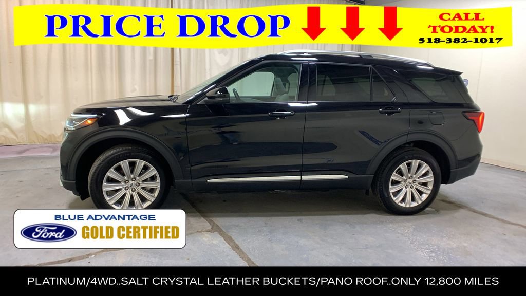 Certified 2025 Ford Explorer Platinum w/ LUX Leather Package AWD/4WD image 6