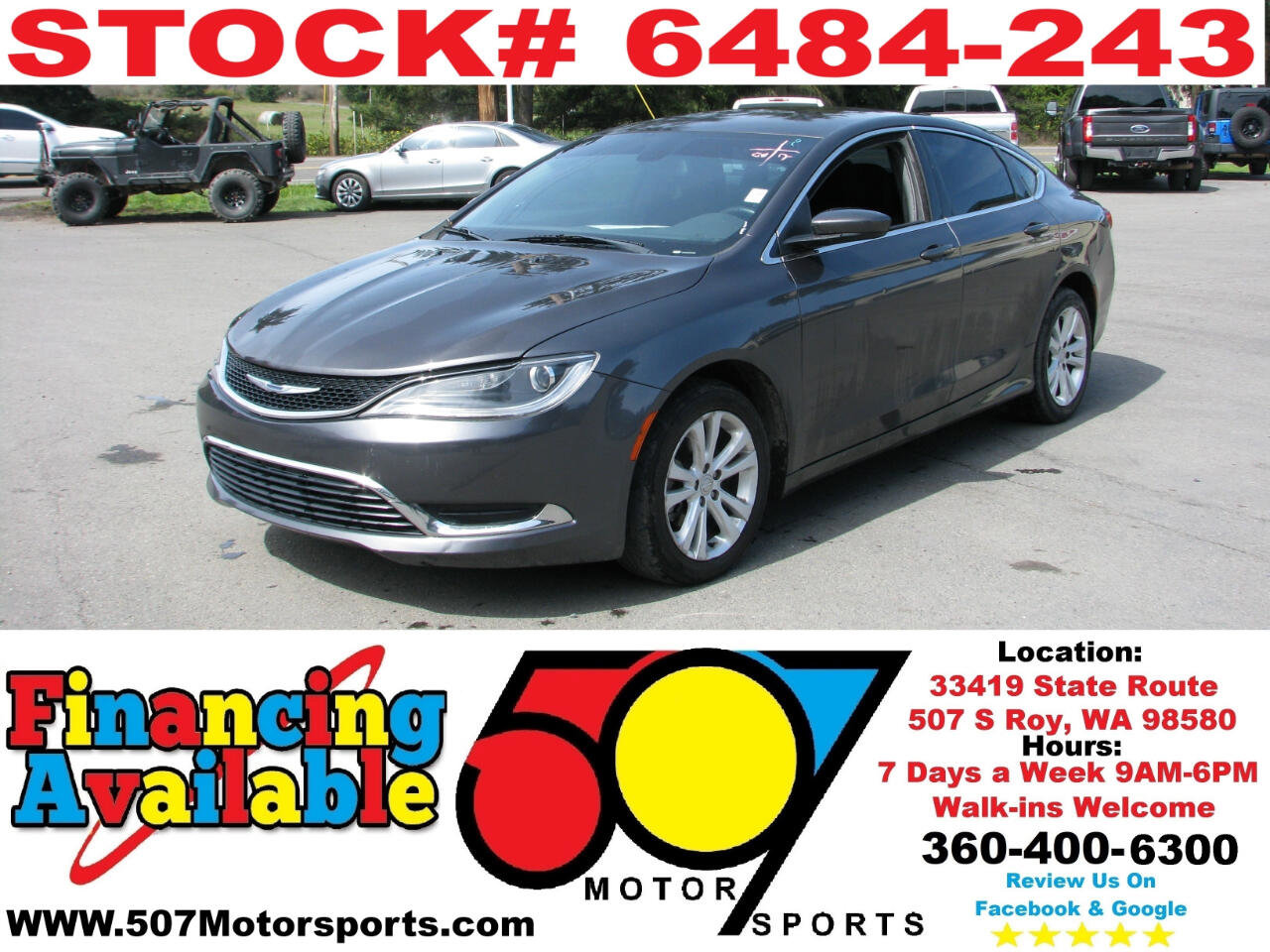 Used 2015 Chrysler 200 Limited w/ Convenience Group