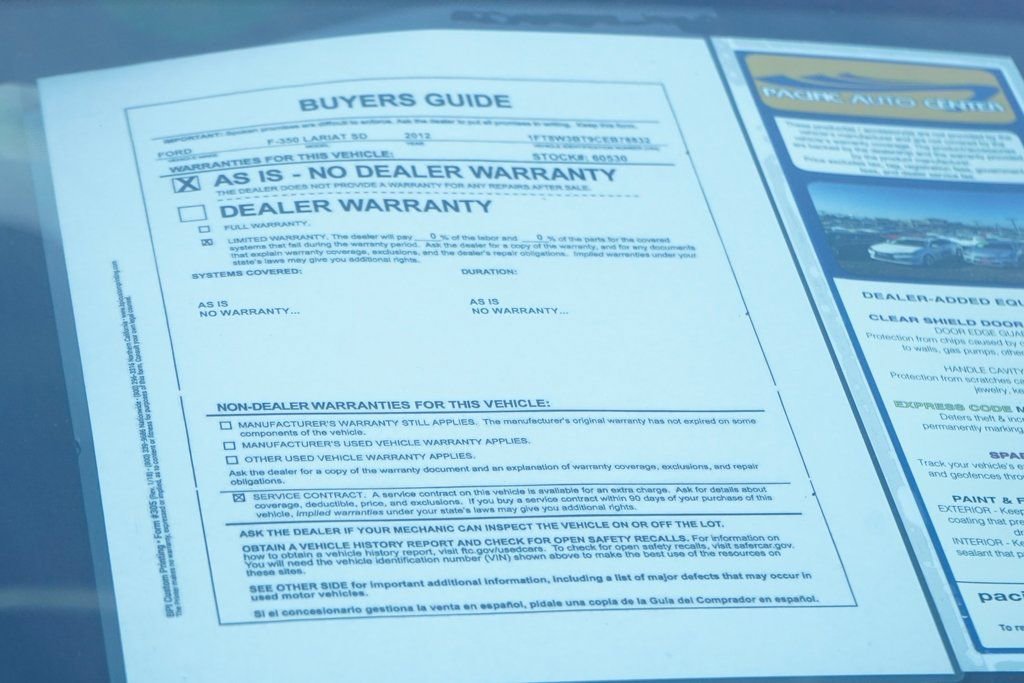 Used 2012 Ford F350 Lariat w/ Chrome Pkg image 49