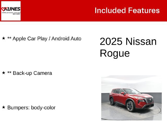 Used 2025 Nissan Rogue SV AWD/4WD image 3