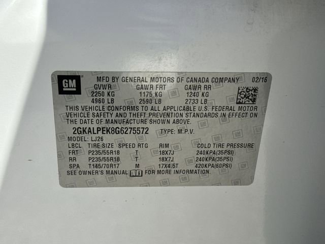 Used 2016 GMC Terrain SLT w/ Driver Alert Package I FWD image 32