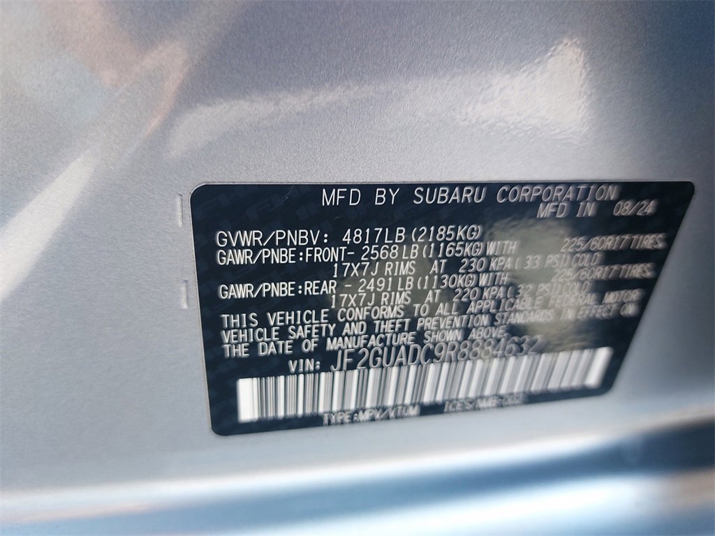 Certified 2024 Subaru Crosstrek 2.0i Premium image 26