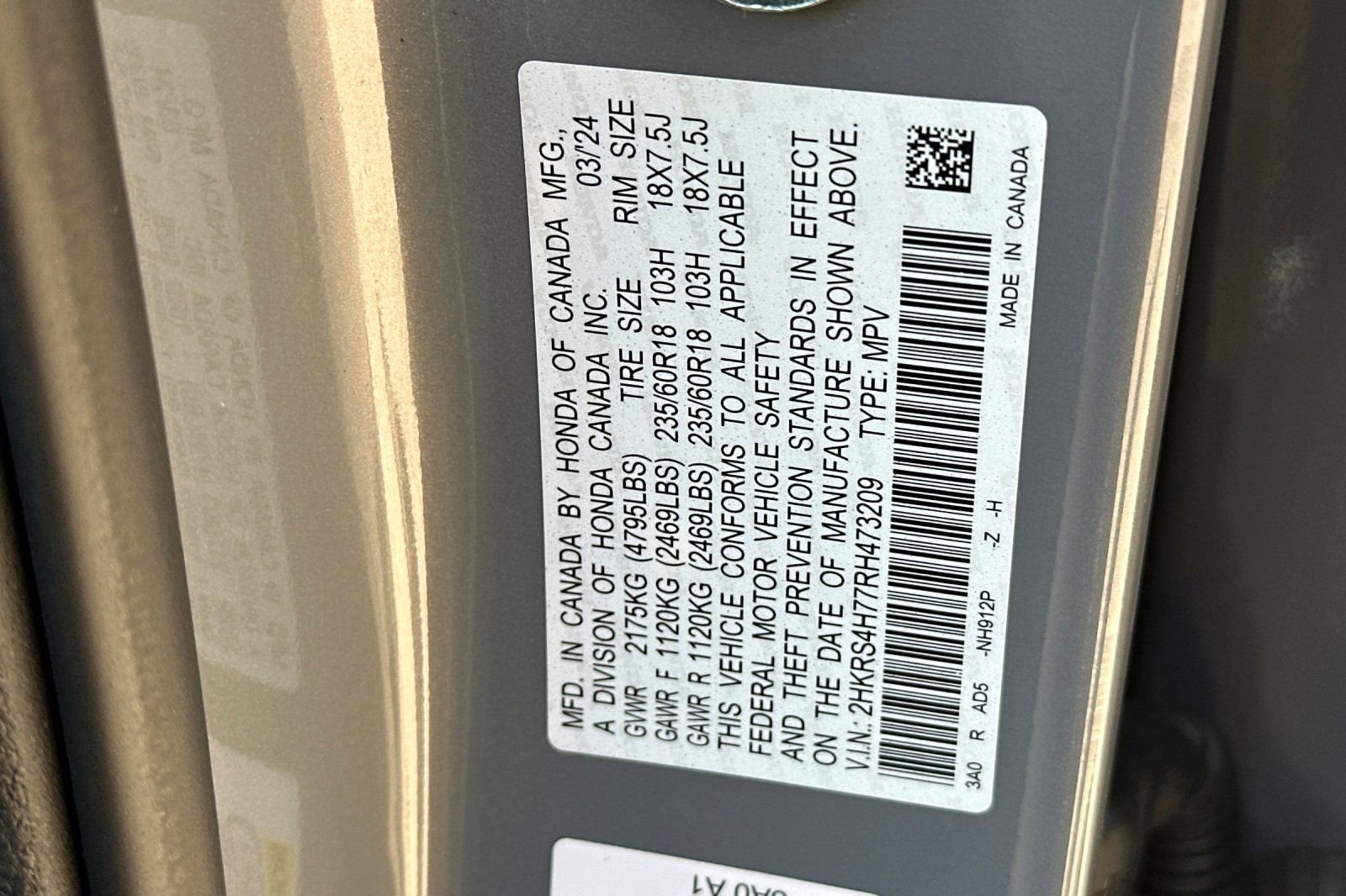 Used 2024 Honda CR-V EX-L image 31