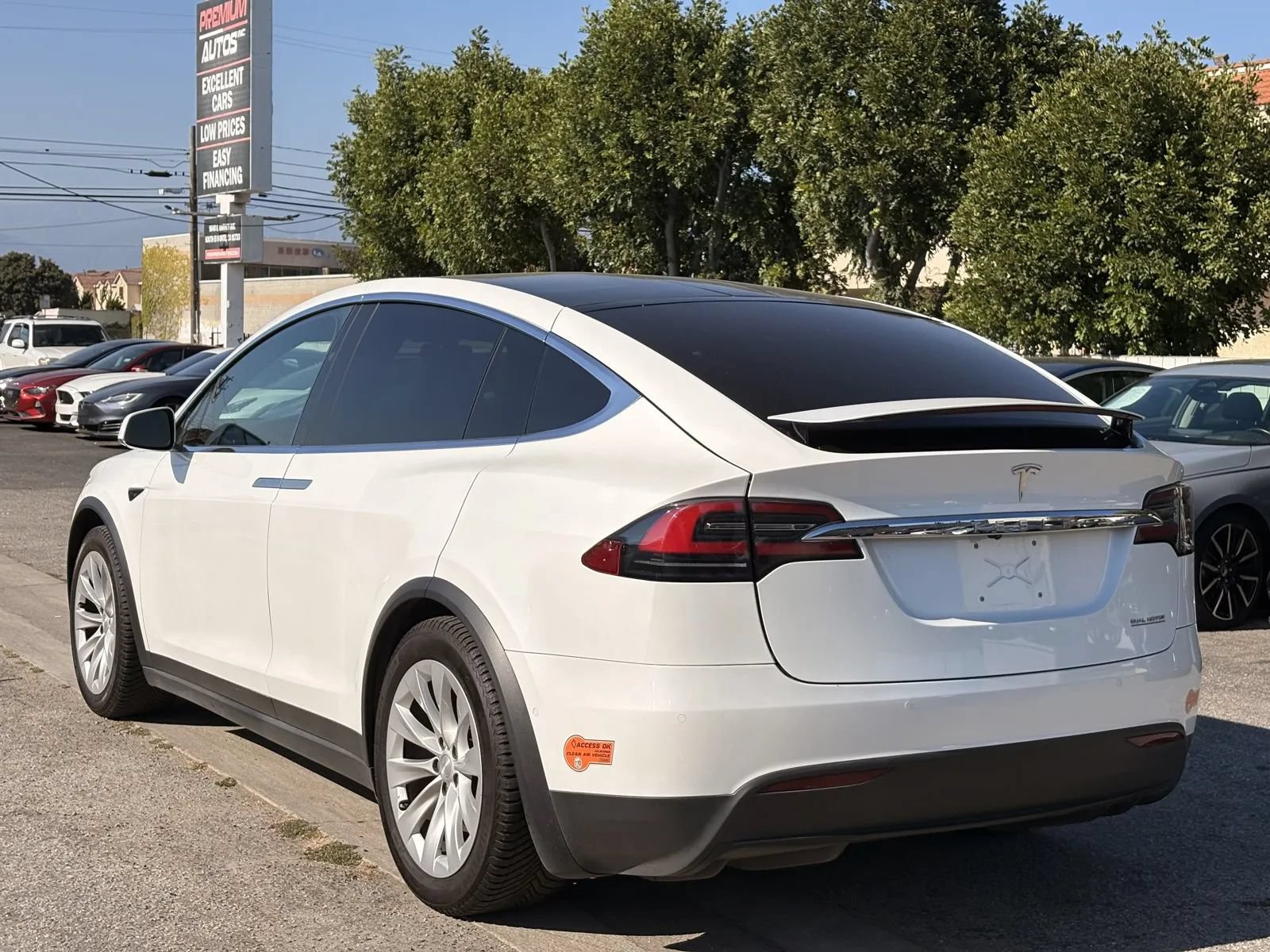 Used 2020 Tesla Model X Performance AWD/4WD image 2