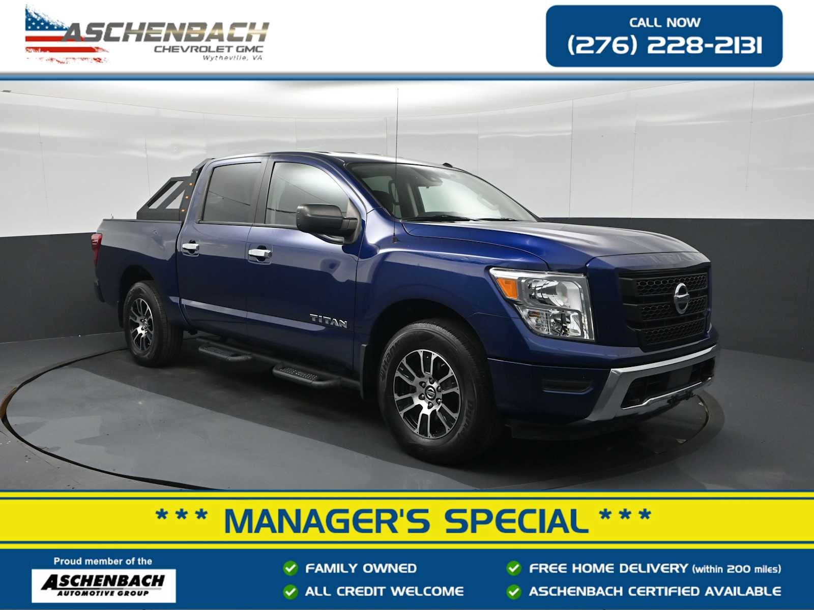 Used 2021 Nissan Titan SV w/ Accessory Utility Package