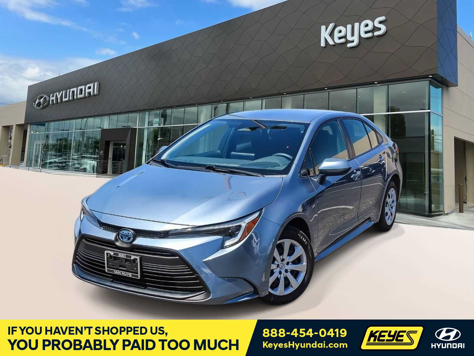 Used 2023 Toyota Corolla LE w/ Carpet Mat Package (TMS) FWD image 1