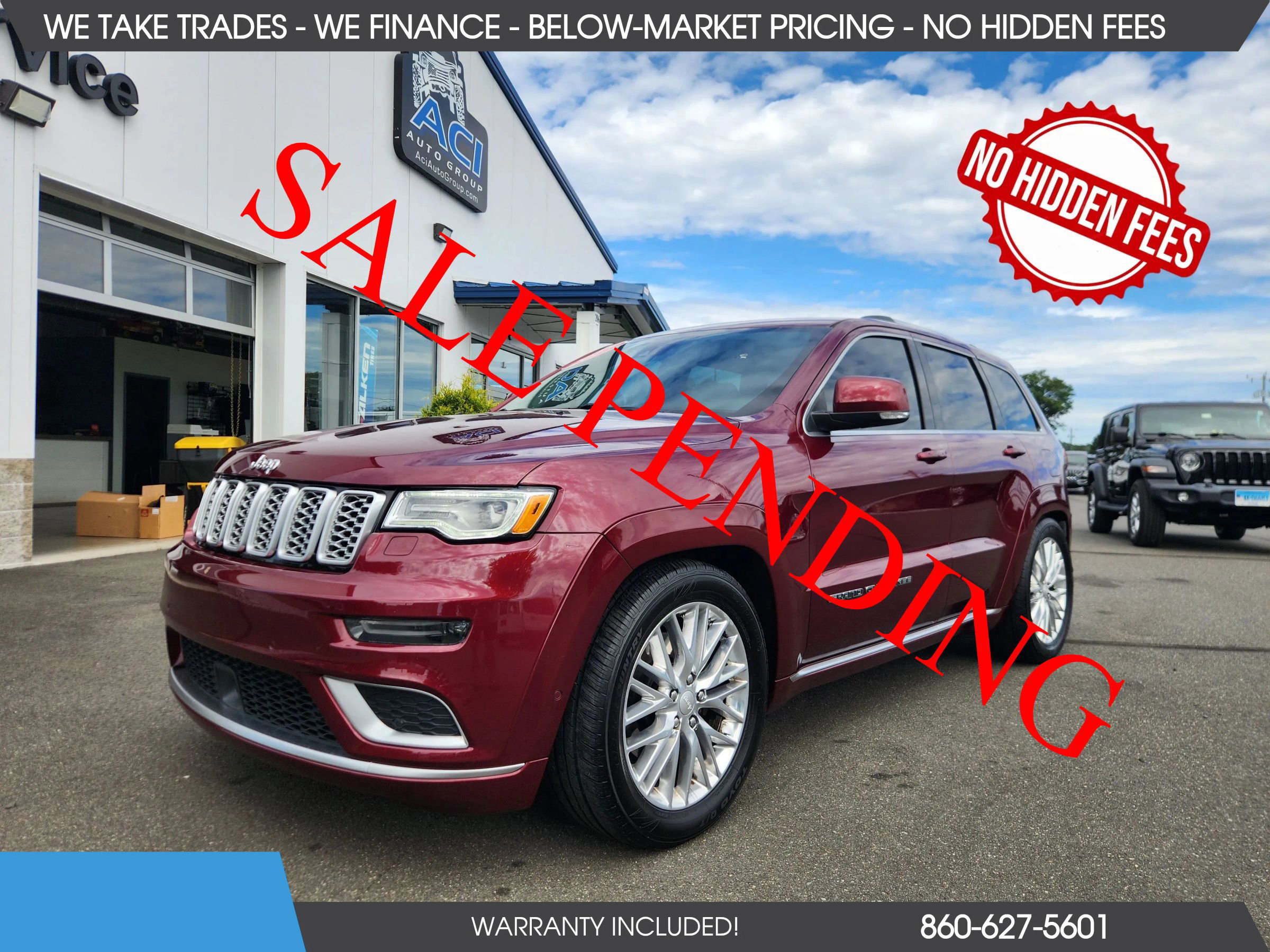 Used 2017 Jeep Grand Cherokee Summit