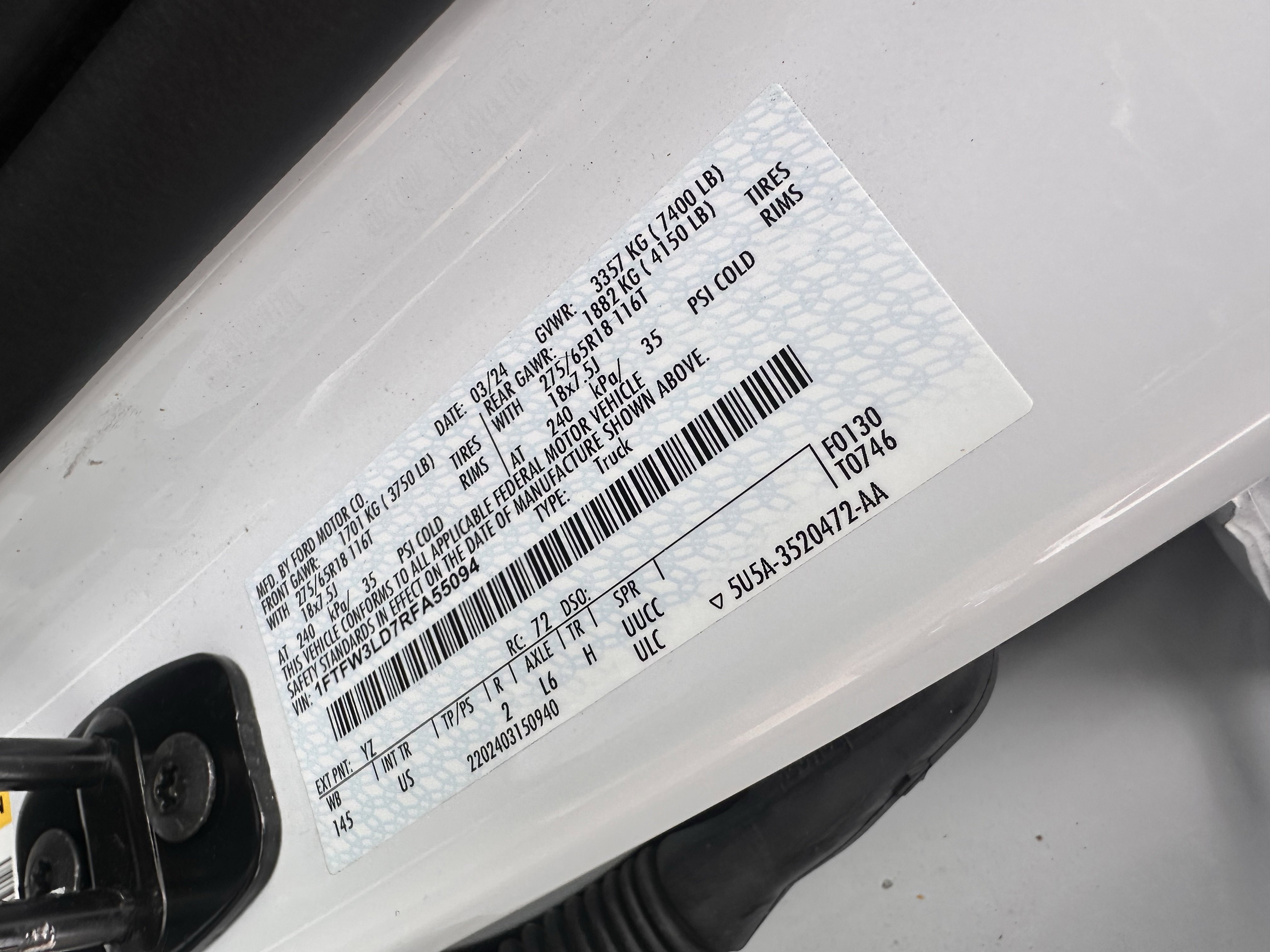 Used 2024 Ford F150 XLT w/ Mobile Office Package image 32