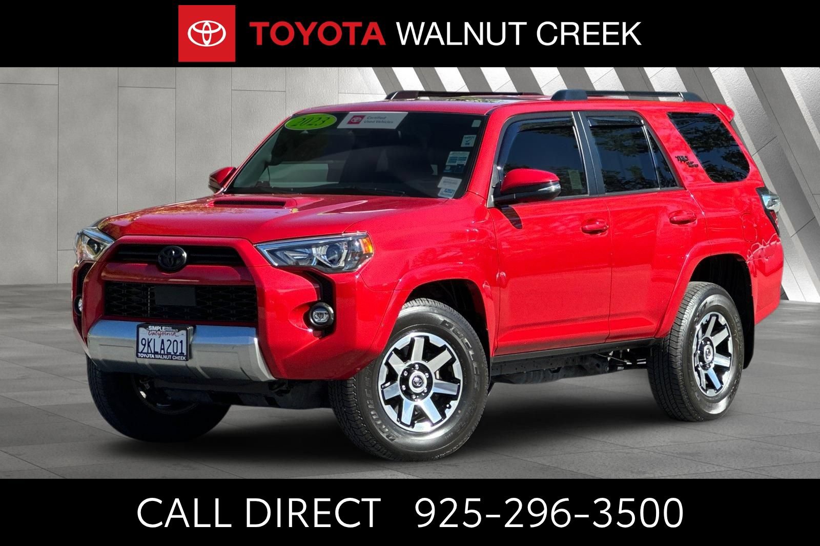 Certified 2023 Toyota 4Runner TRD Off-Road Premium w/ Moonroof Package