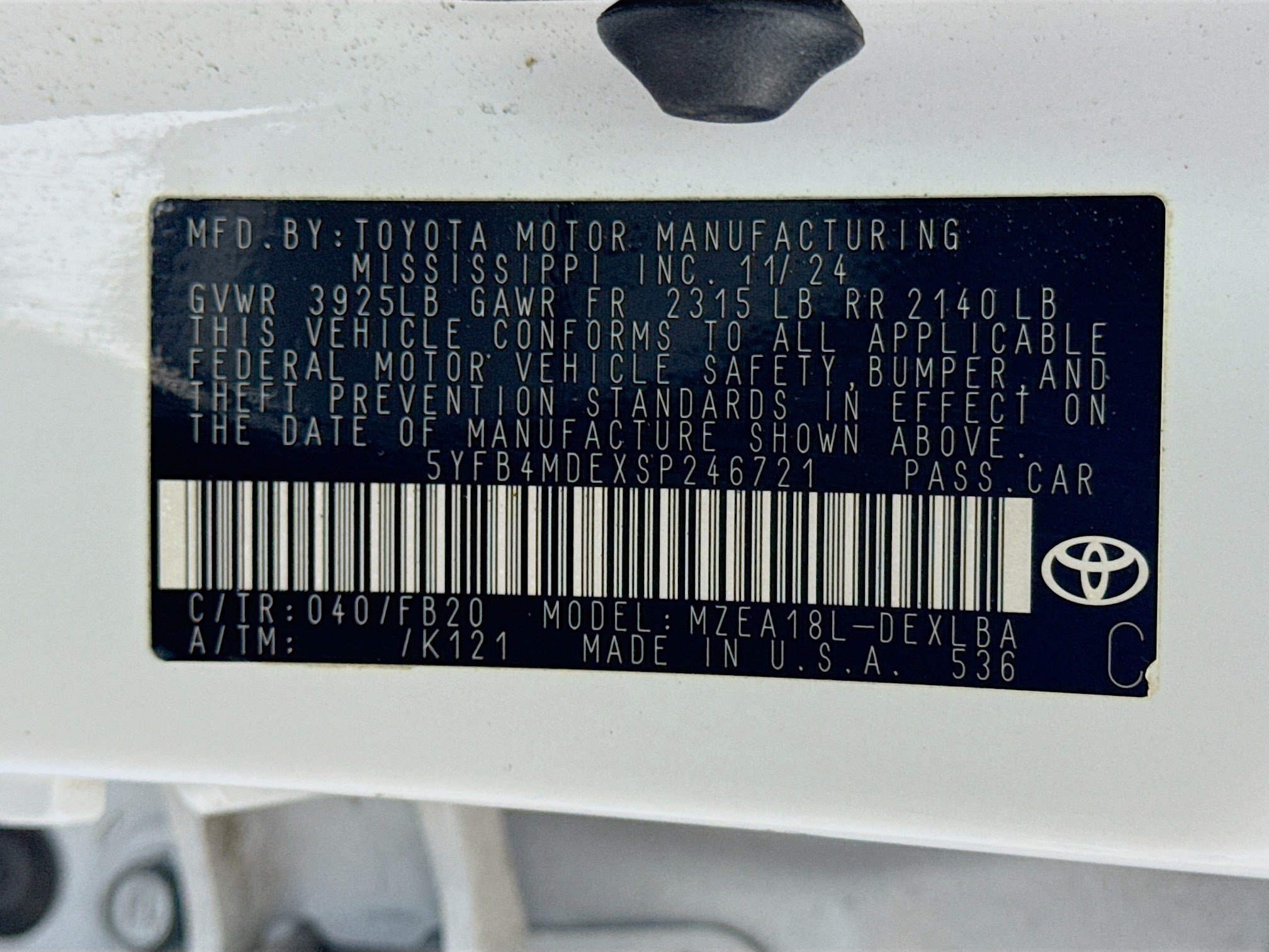 Used 2025 Toyota Corolla LE FWD image 39