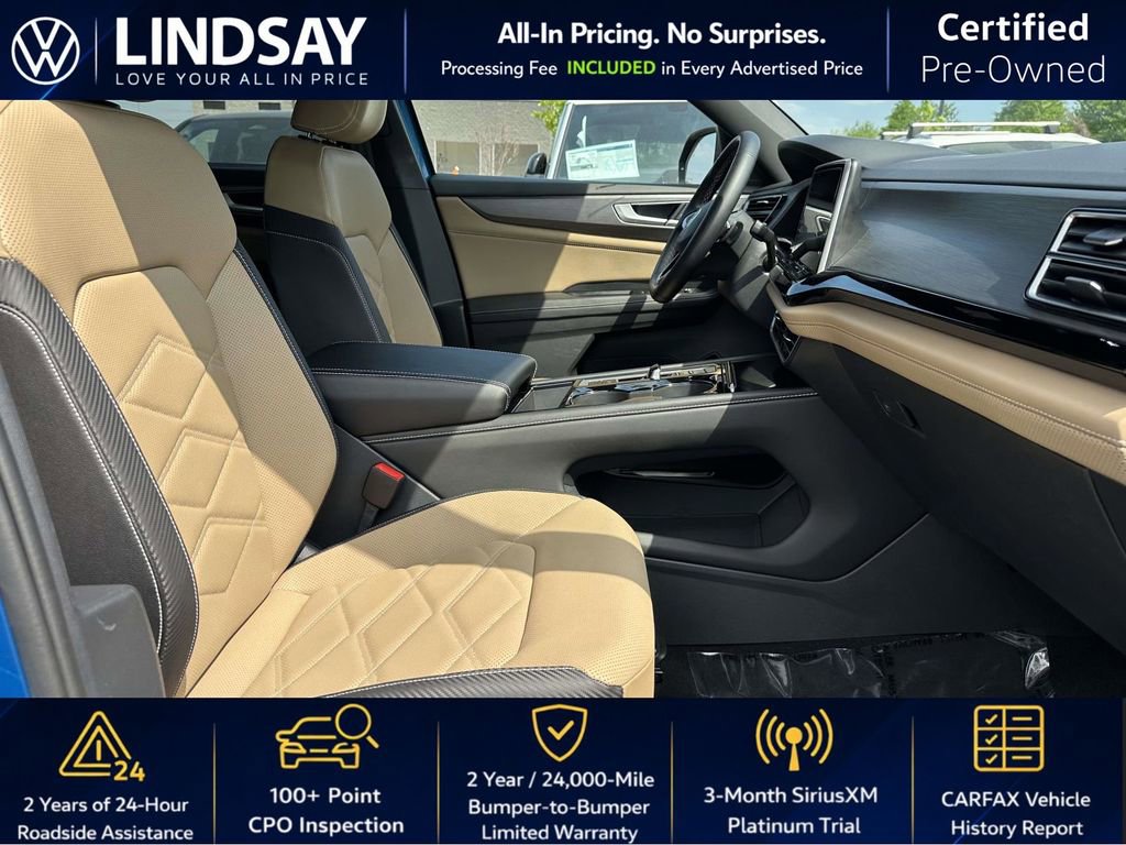 Certified 2024 Volkswagen Atlas Cross Sport SE w/ Black Wheel Package AWD/4WD image 13