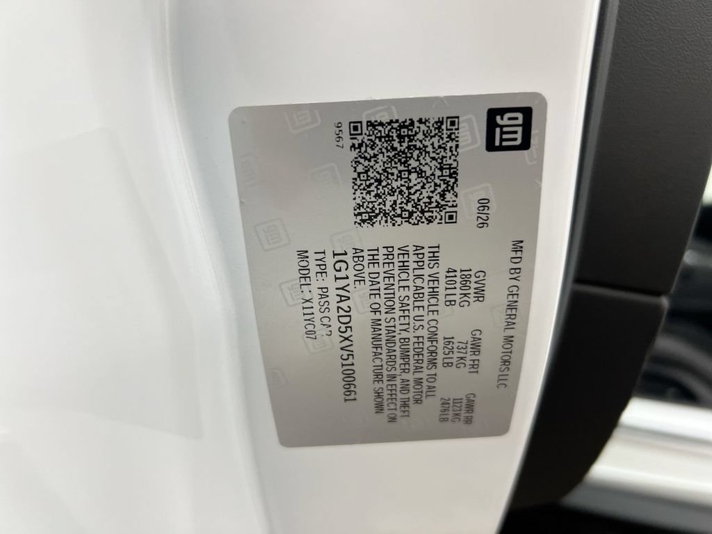 New 2027 Chevrolet Corvette Stingray Coupe w/ Battery Protection Package RWD image 27