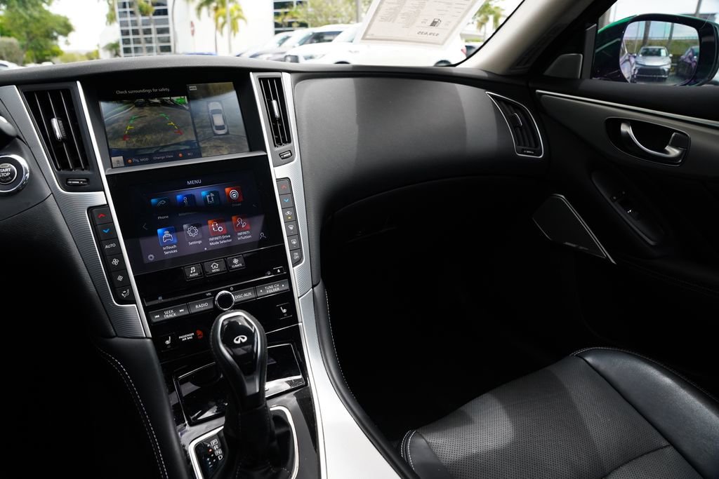 Used 2023 INFINITI Q50 Luxe w/ Cargo Package RWD image 4