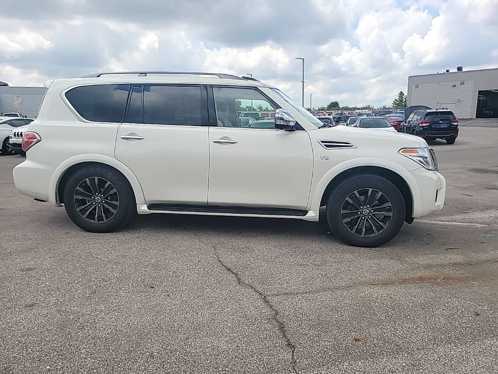 Used 2019 Nissan Armada Platinum w/ Captain's Chairs Package AWD/4WD image 3
