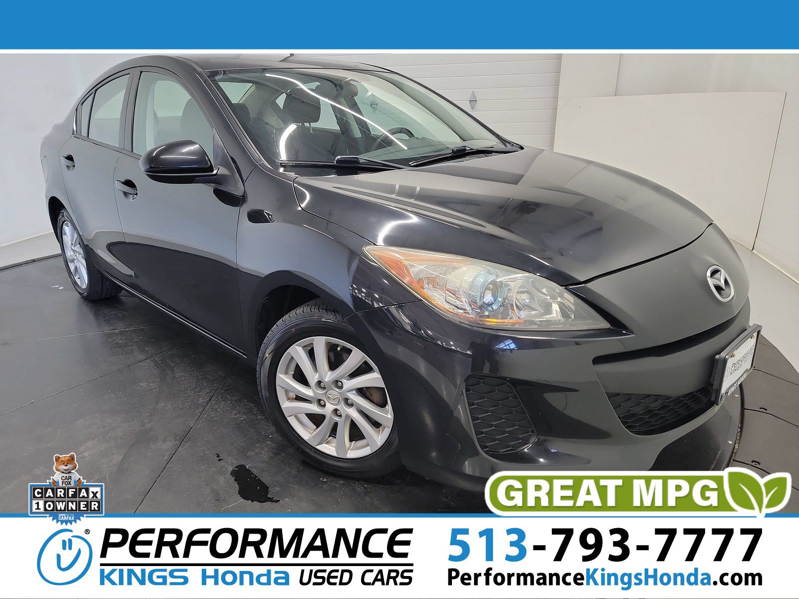 Used 2012 MAZDA MAZDA3 i Touring