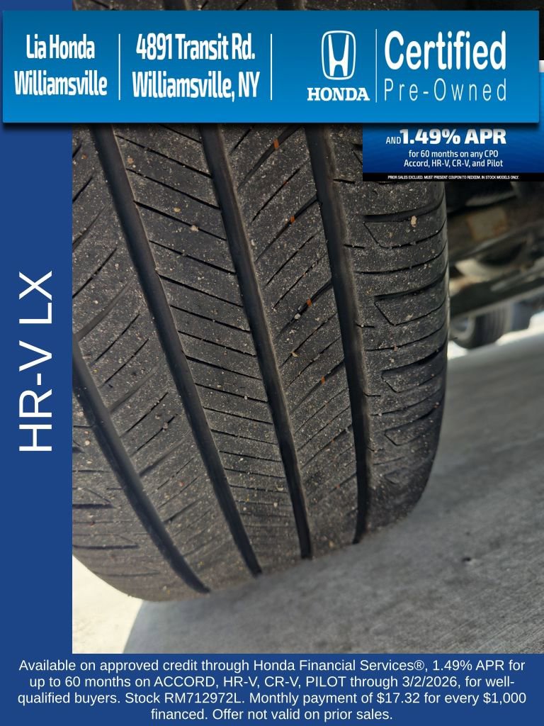 Certified 2024 Honda HR-V LX image 10