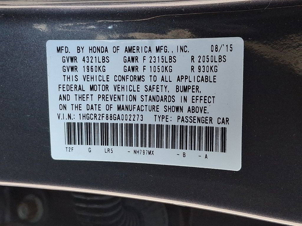 Used 2016 Honda Accord EX-L image 21