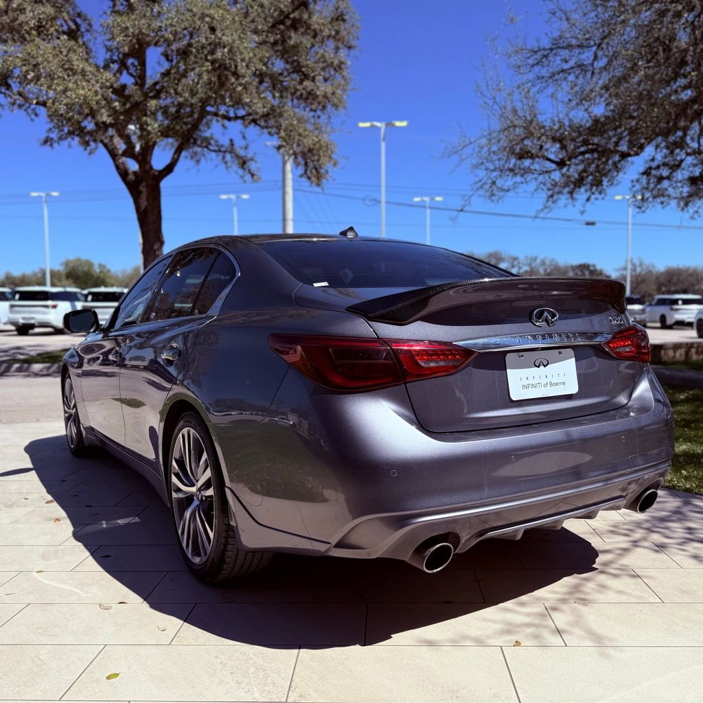 Certified 2022 INFINITI Q50 Sensory image 8