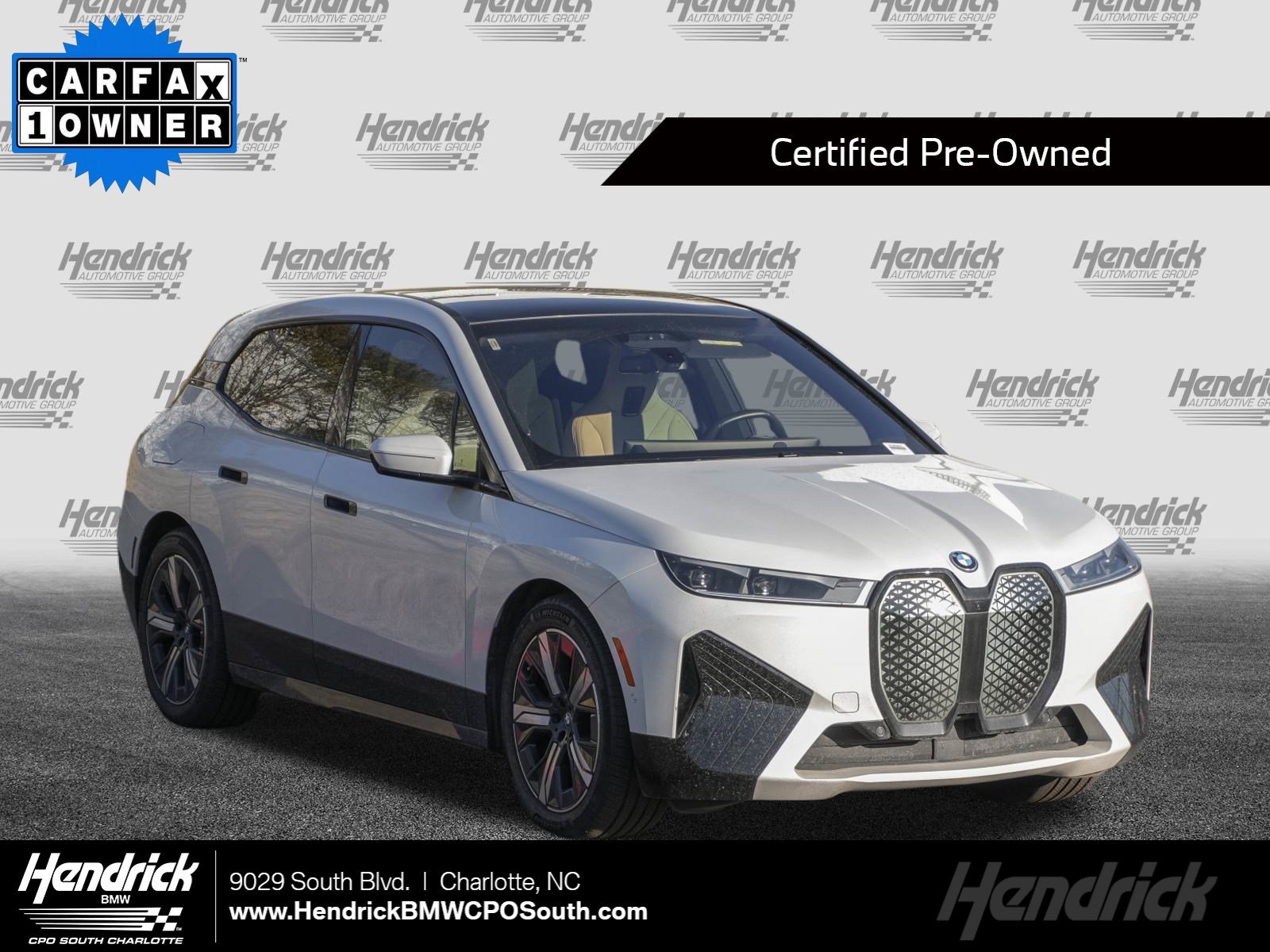 Certified 2023 BMW iX xDrive50 w/ Premium Package image 1