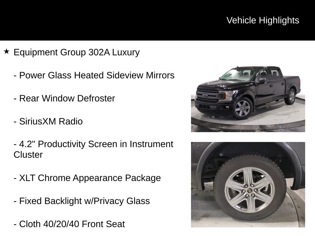 Used 2020 Ford F150 XLT w/ Equipment Group 302A Luxury image 7