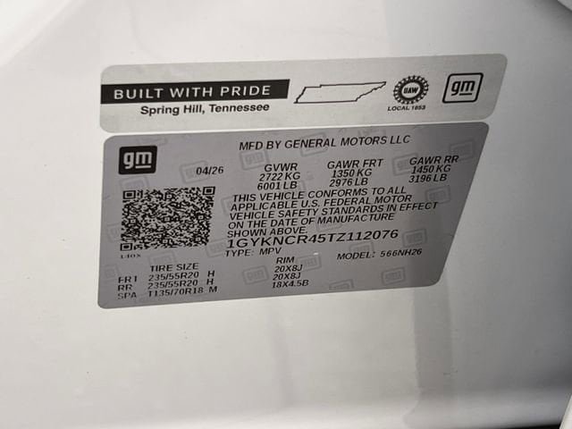 New 2026 Cadillac XT5 Premium Luxury w/ LPO, Floor Liner Package image 29