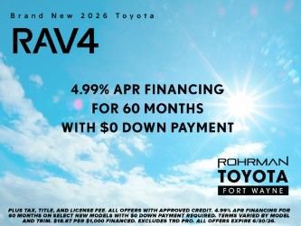 New 2026 Toyota RAV4 XSE AWD/4WD image 1