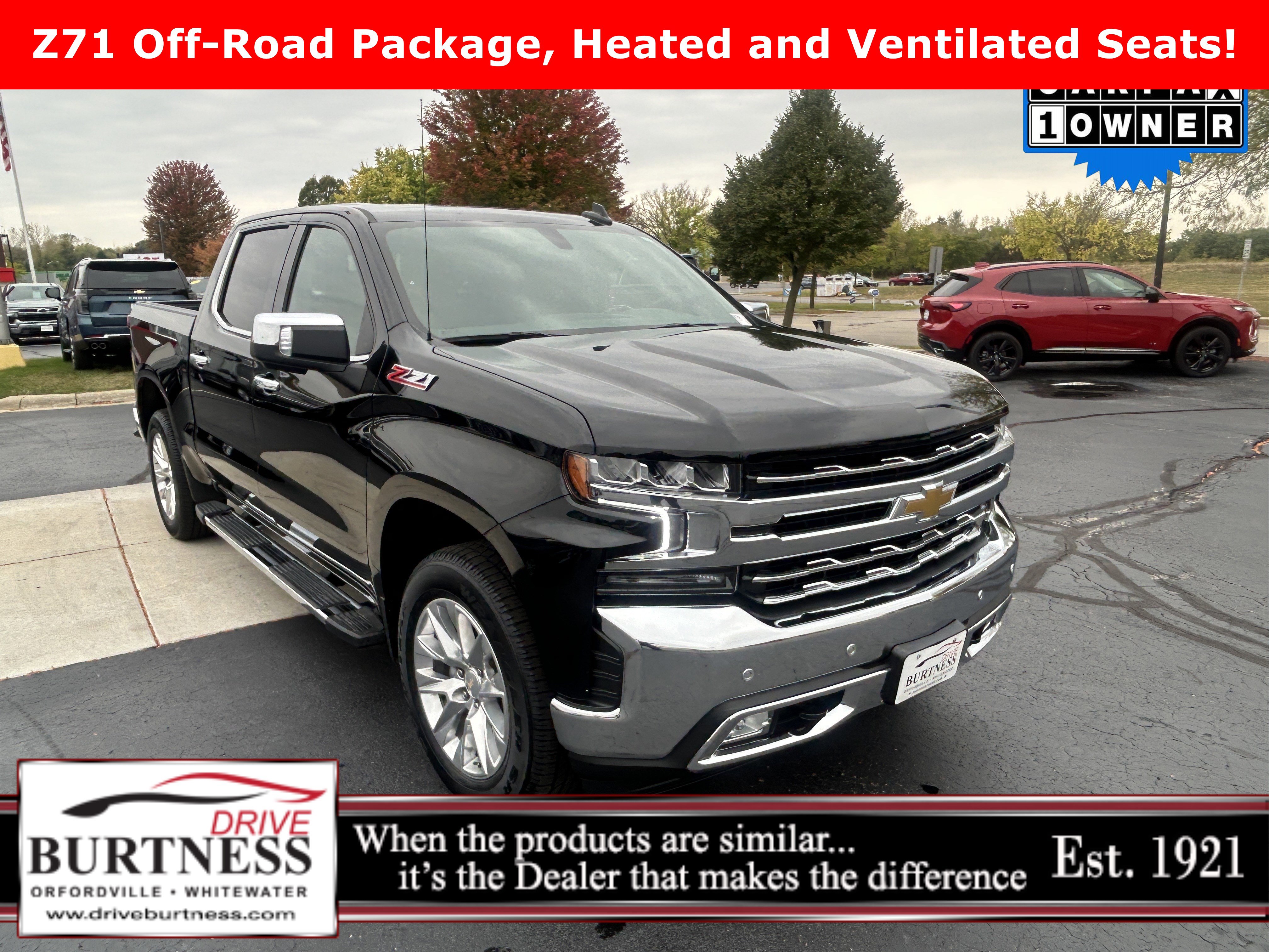 Certified 2022 Chevrolet Silverado 1500 LTZ w/ Z71 Off-Road Package