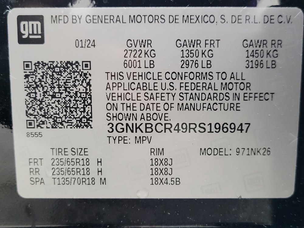 Used 2024 Chevrolet Blazer LT w/ LPO, Floor Liner Package FWD image 33