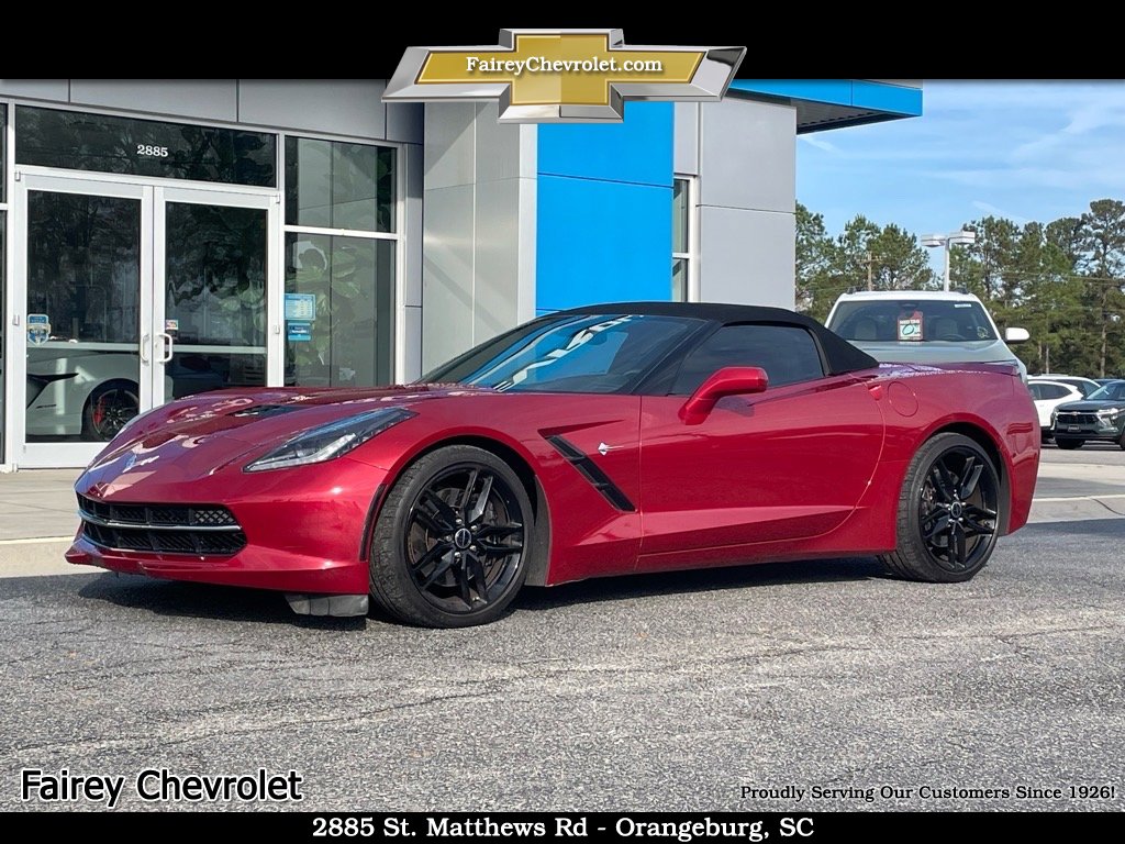 Used 2014 Chevrolet Corvette Stingray Convertible w/ 3LT Preferred Equipment Group image 1