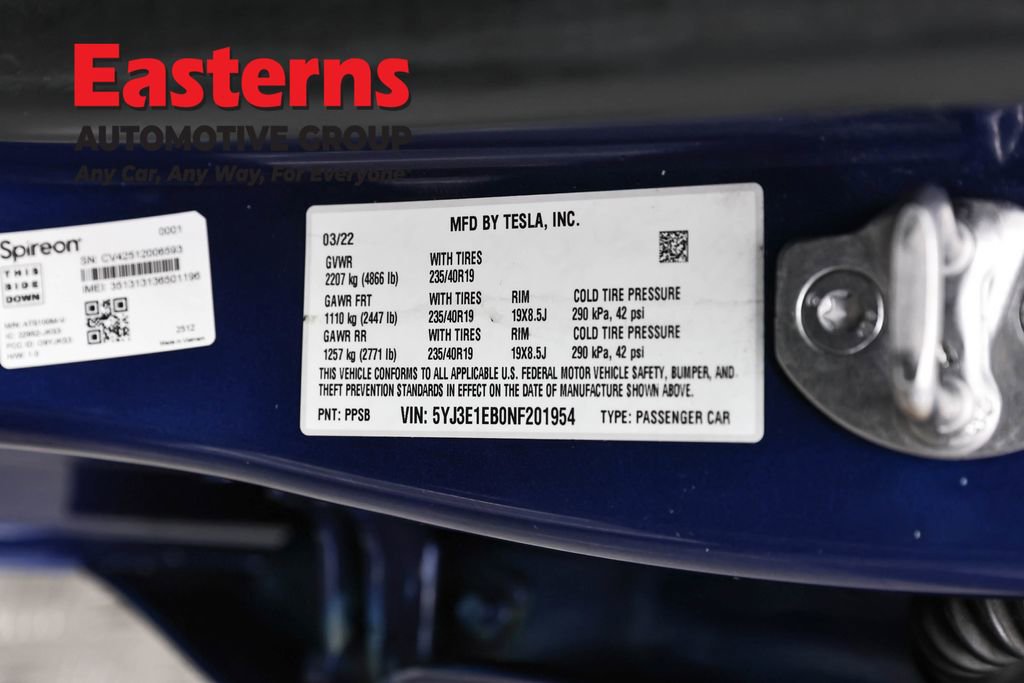 Used 2022 Tesla Model 3 Long Range AWD/4WD image 30
