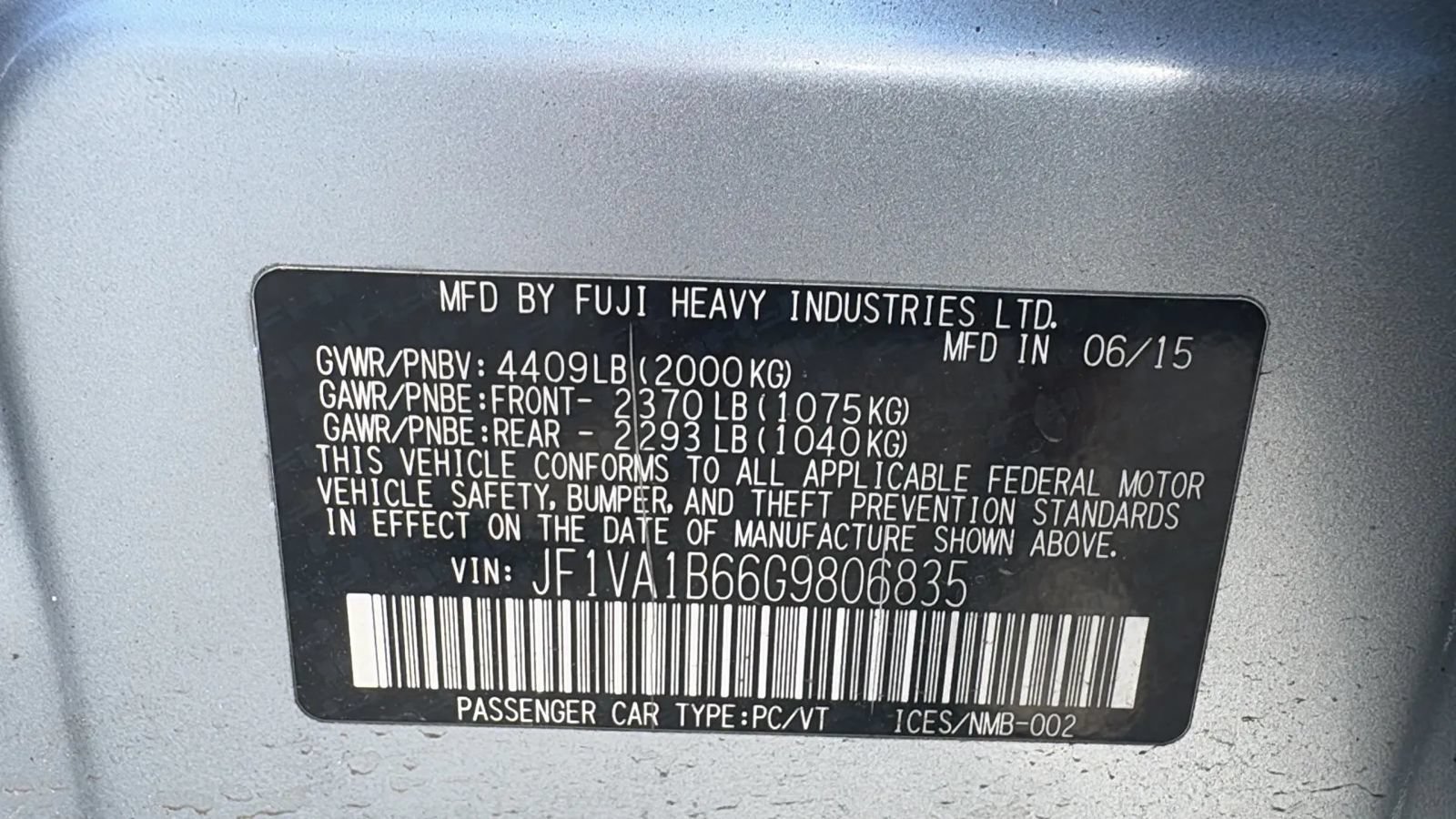 Used 2016 Subaru WRX AWD/4WD image 28