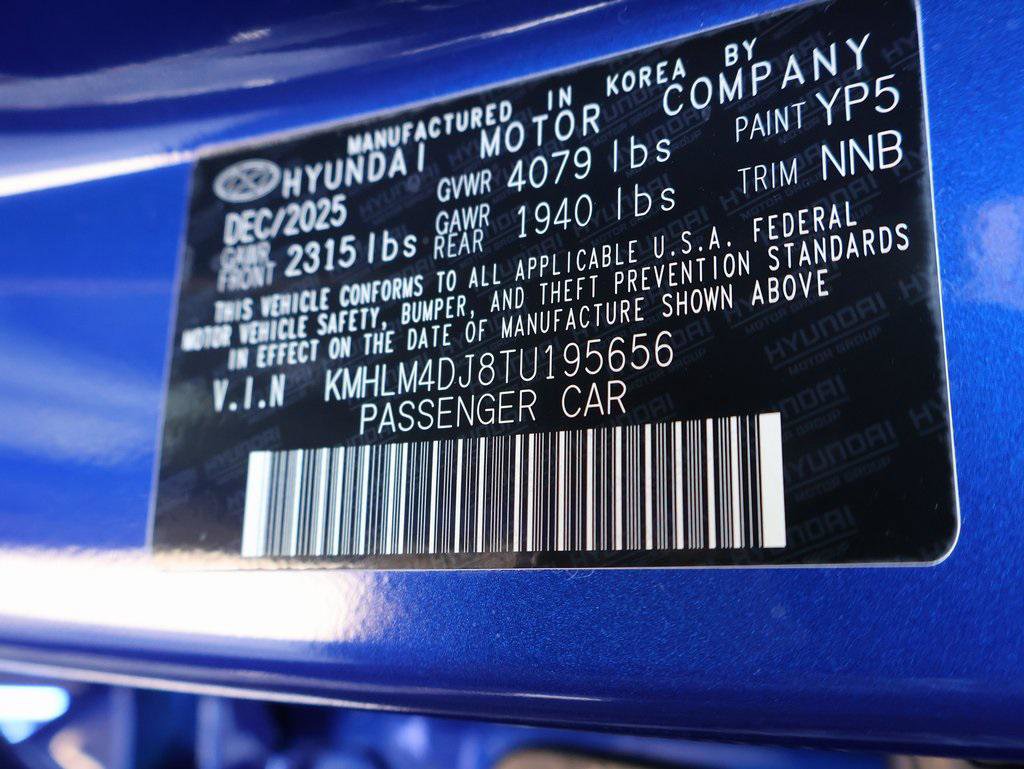 New 2026 Hyundai Elantra Blue image 39