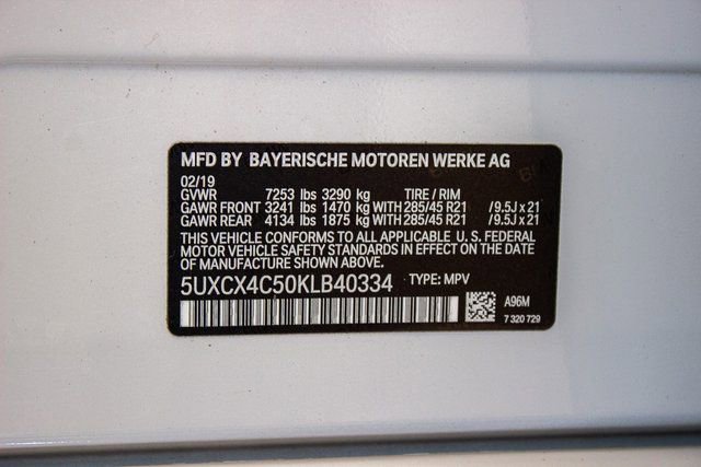 Used 2019 BMW X7 xDrive50i w/ Executive Package image 39