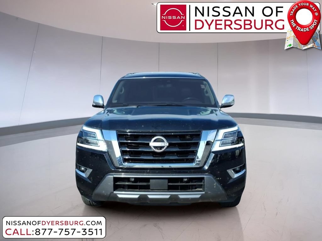 Used 2021 Nissan Armada Platinum w/ Captain's Chairs Package RWD image 8