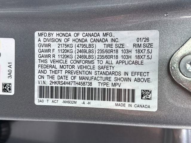 New 2026 Honda CR-V EX image 21