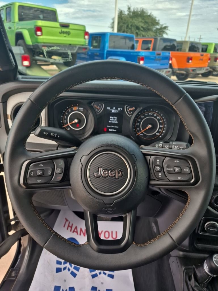 Certified 2024 Jeep Wrangler Sport S AWD/4WD image 28