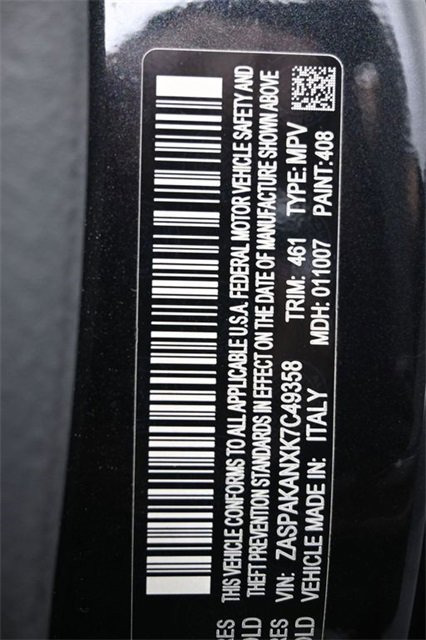 Used 2019 Alfa Romeo Stelvio Sprint w/ Nero Edizione image 7