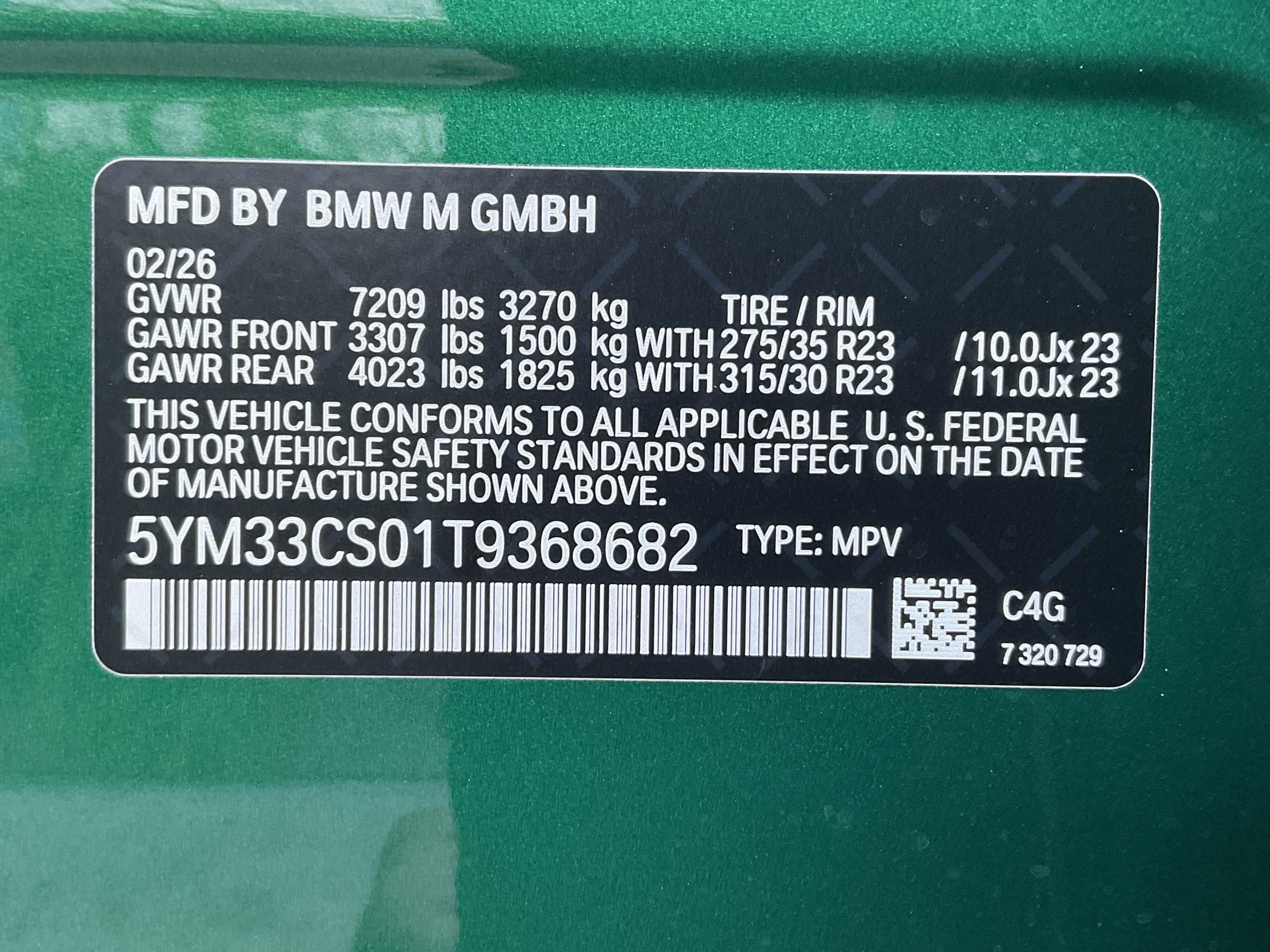 New 2026 BMW XM Label Red image 37
