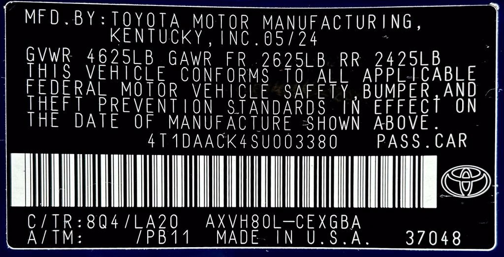 Certified 2025 Toyota Camry XLE FWD image 24