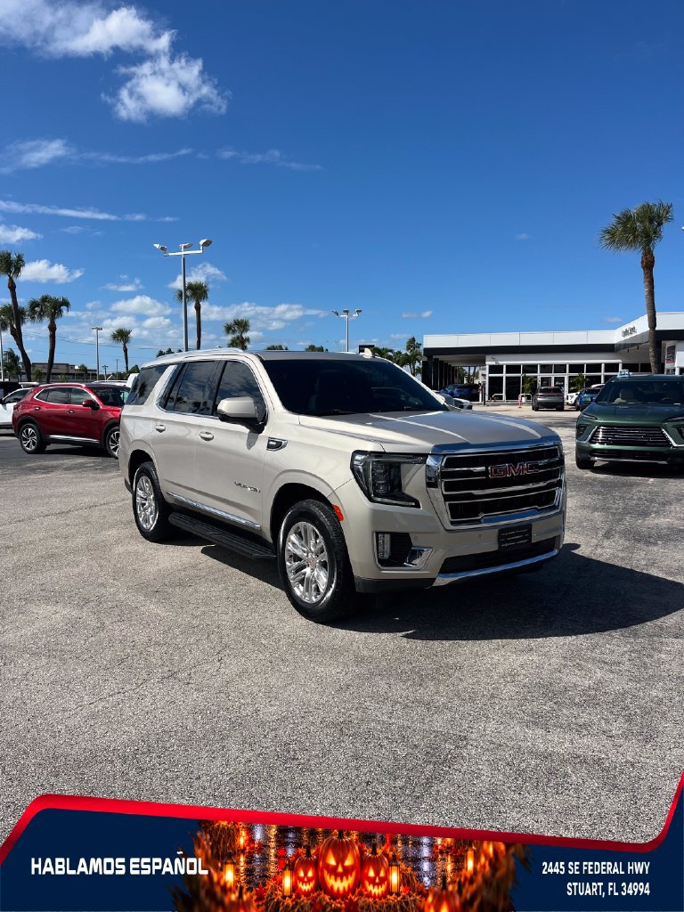 Used 2022 GMC Yukon SLT w/ SLT Premium Package RWD image 8