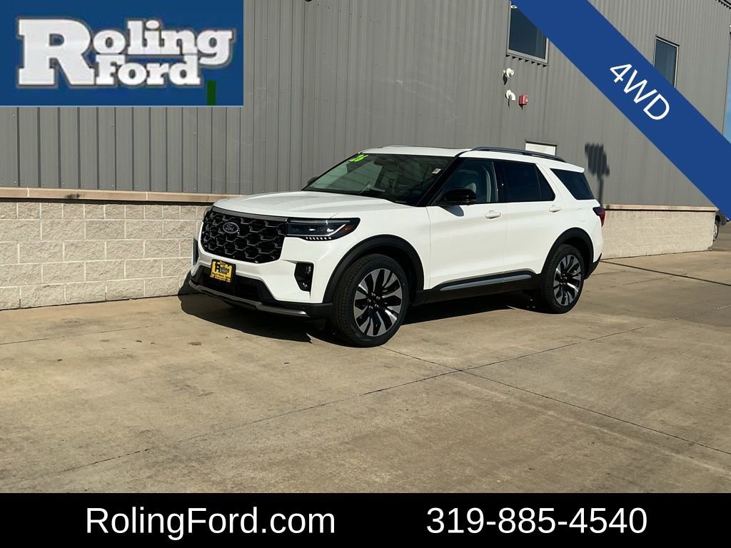 New 2026 Ford Explorer Platinum w/ LUX Leather Package AWD/4WD image 1