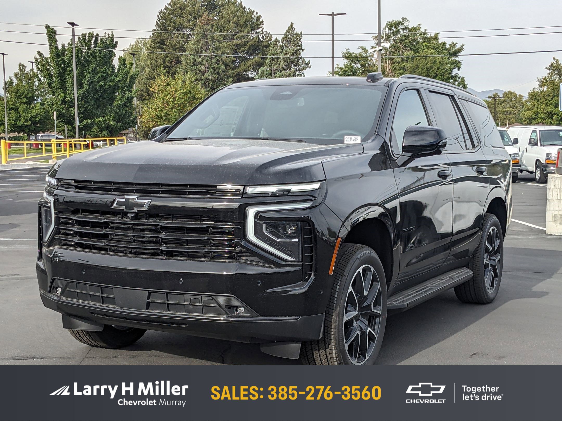 New 2025 Chevrolet Tahoe RST w/ RST Capability Package