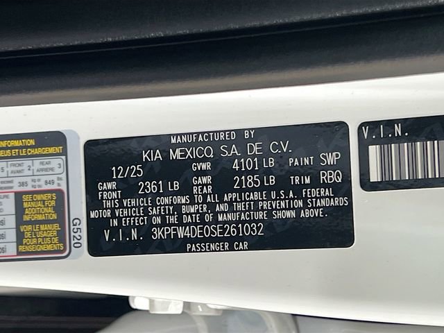 New 2025 Kia K4 GT-Line w/ GT-Line Sunroof Package image 33