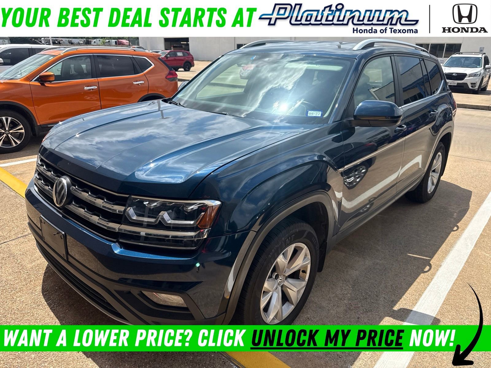 Used 2018 Volkswagen Atlas SE FWD image 1